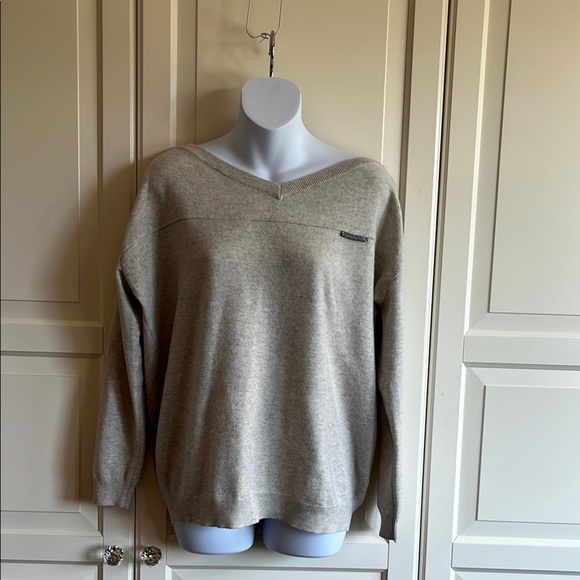 BRUNELLO CUCINELLI
Bead-embellished melange cashmere sweater Light Grey Size XS - Picture 8 of 17
